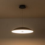 Minimalist Wide Flat Dome Dimmable LED Pendant Light - Image 11