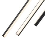 Modern 12-Light Black Cluster Tube LED Pendant Light - Image 10