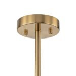 Modern 18-Light Cluster Gray Glass Bubble Chandelier - Image 9