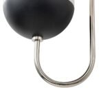 Modern 2-Light Double Goose Arm Globe Wall Sconce - Image 9