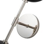 Modern 2-Light Opal Glass Globe Wall Sconce - Image 7