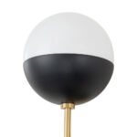 Modern 2-Light Opal Glass Globe Wall Sconce - Image 15