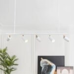 Modern 5-light Island Linear Track Light - Image 3