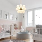 Modern Cluster Frosted Glass Bubble Chandelier