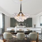 Modern Cluster Glass Bubble Chandelier - Image 5
