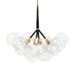 Modern Cluster Glass Bubble Chandelier - Image 9