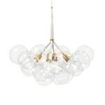 Modern Cluster Glass Bubble Chandelier - Image 8