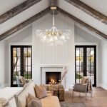 Modern Cluster Glass Bubble Chandelier - Image 4