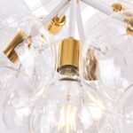 Modern Cluster Glass Bubble Chandelier - Image 10