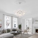 Modern Cluster Glass Globe Bubble Chandelier - Image 5