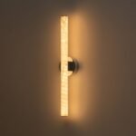 Modern Dimmable LED Marble Tube Vanity Wall Light - Image 13