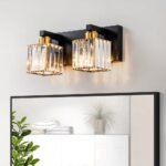 Modern Glam Crystal Bathroom Vanity Wall Lamp - Image 7
