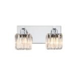 Modern Glam Crystal Bathroom Vanity Wall Lamp - Image 12