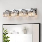 Modern Glam Crystal Bathroom Vanity Wall Lamp - Image 2