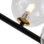 Modern Glass Bubble Kitchen Island Linear Pendant - Image 15