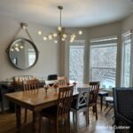 Modern Mid-century Brass Crystal Sputnik Chandelier - Image 5