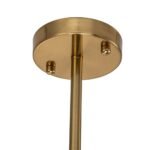 Modern Mid-century Brass Crystal Sputnik Chandelier - Image 16