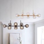 Modern Mid-Century Globe Kitchen Island Pendant Light