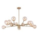 Modern Sputnik Branching Bubble Chandelier - Image 8