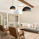 Oversized Metal Dome Pendant Light