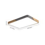 Rectangle LED Flush Mount Light - Image 16