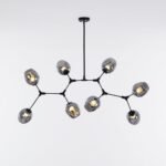 Retro Loft Ceiling Chandelier  Black - Image 2