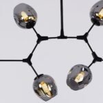 Retro Loft Ceiling Chandelier  Black - Image 3