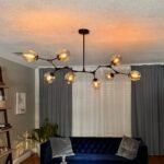 Retro Loft Ceiling Chandelier  Black - Image 5
