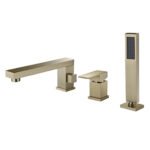 Three-Piece Bathtub, Shower Set, Waterfall Mixer tap - Image 4