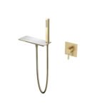 Bathtub Faucet Thermostatic Waterfall Shower Set - Image 8